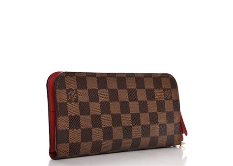 louis vuitton wallet insolite damier ebene rou|Louis Vuitton artsy Damier Ebene.